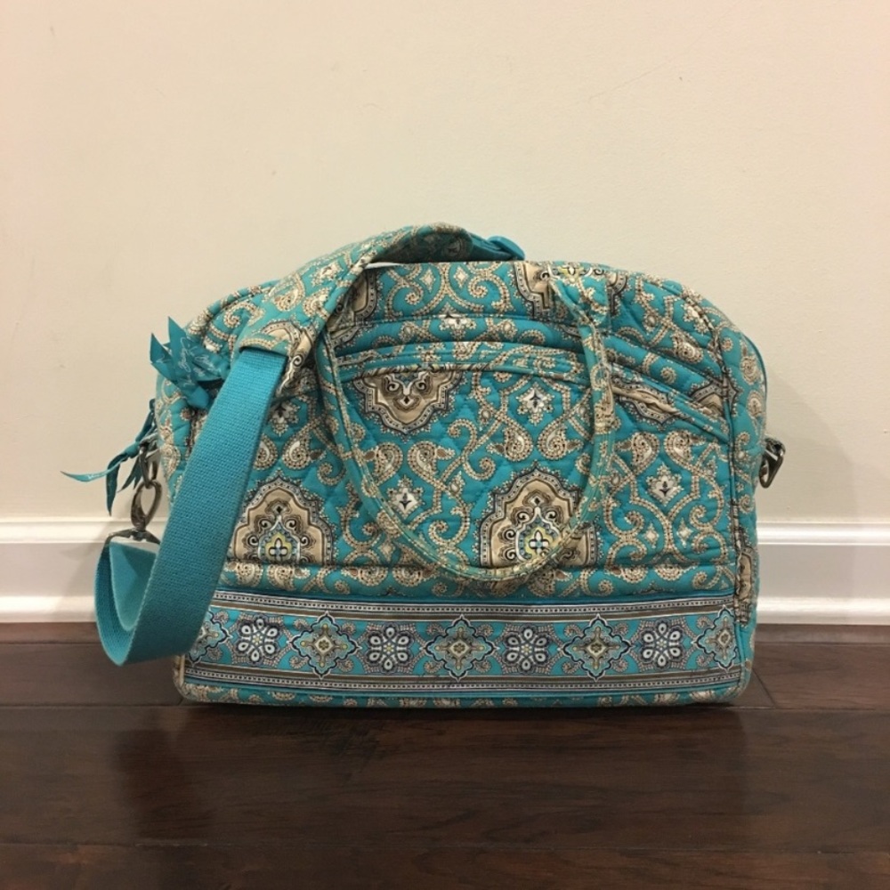 Large Vera Bradley Bag Laptop Tech Carrier